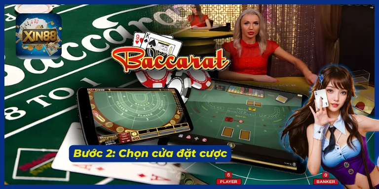Cách tham gia game bài Baccarat XIN88 không quá phức tạp