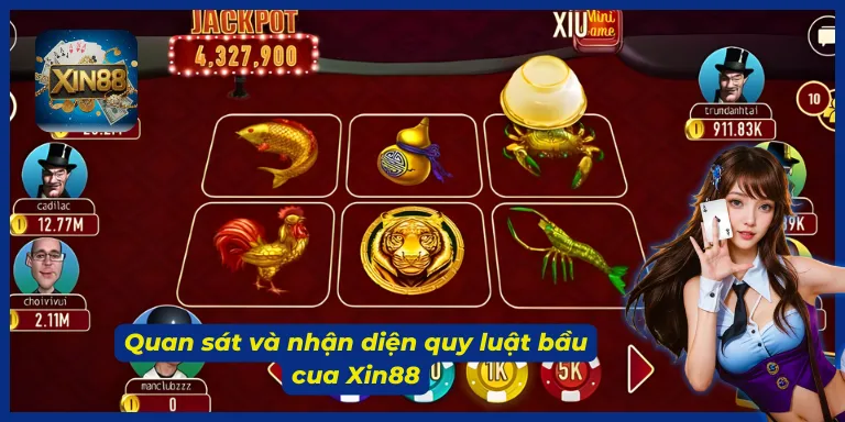 Chia sẻ kinh nghiệm chơi Bầu cua Xin88 thắng bất bại